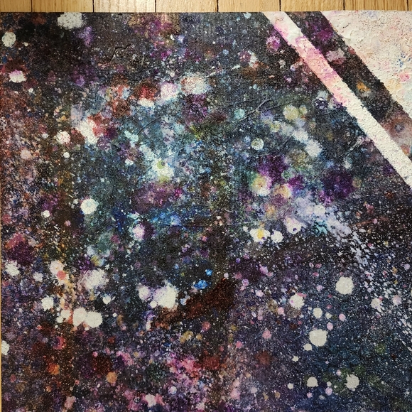 HANDCRAFTED Abstract Painting HANDMADE Wall Art Decor HANDPAINTED Artwork - Picture 4 of 17